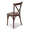 Atlas Commercial Products Madison Cross Back Chair, Mark II, Fruitwood XBC45FW - alternate 2